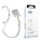 3MK Sznurek do Etui EasyClip White (gold) 5903108568692 - 1267320 - zdjęcie 2